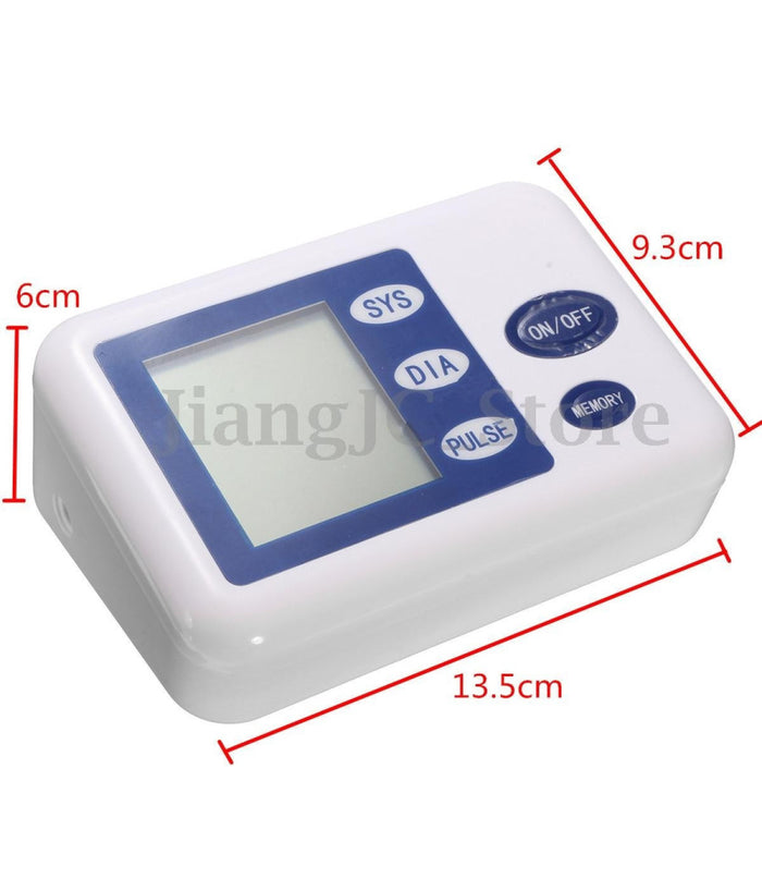Misuratore Pressione Automatico Digitale Sfigmomanometro Battito Cardiaco         