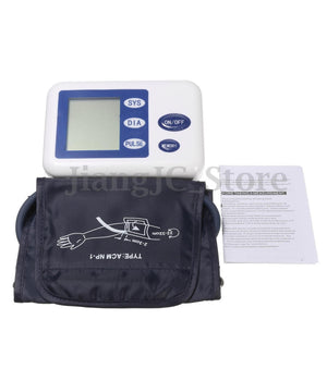 Misuratore Pressione Automatico Digitale Sfigmomanometro Battito Cardiaco         