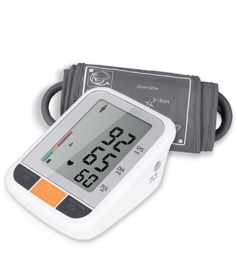 Misuratore Pressione Sanguigna Sfigmomanometro Automatico Da Braccio Aritmia         