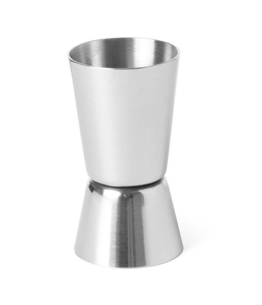 Misurino Doppio Per Cocktail 20-40 Ml Jigger Drink In Acciaio Da Bar Barman 8 Cm         