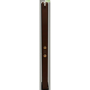 DANUBE miscelatore vasca cascata in ottone nero 4 fori