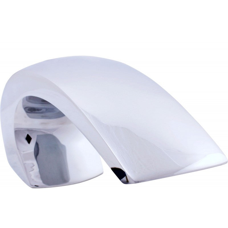 Miscelatore termostatico per vasca con cascata a 4 fori in ottone cromato