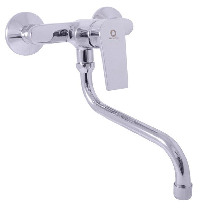 Miscelatore lavello a parete COLORADO in ottone cromato