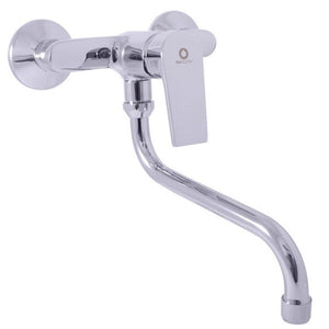 Miscelatore lavello a parete COLORADO in ottone cromato