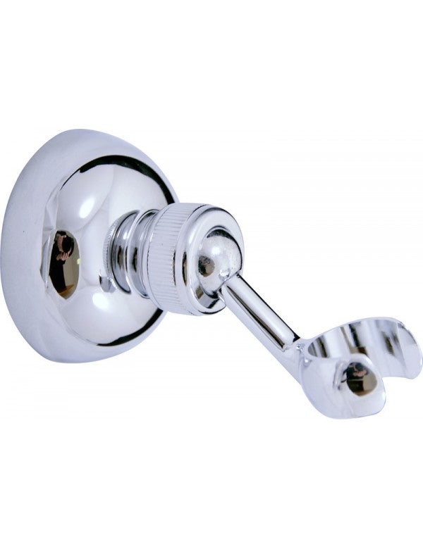 LABE miscelatore vasca a parete in ottone cromato, maniglia in ceramica con doccetta