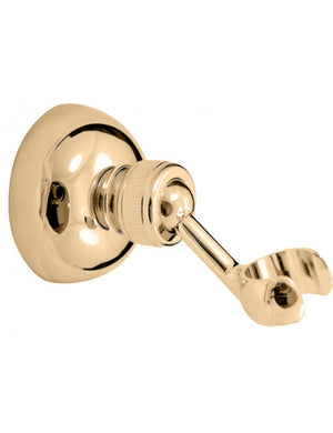 LABE miscelatore vasca a parete con doccetta in ottone dorato