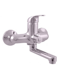 SAZAVA miscelatore vasca a parete in ottone cromato