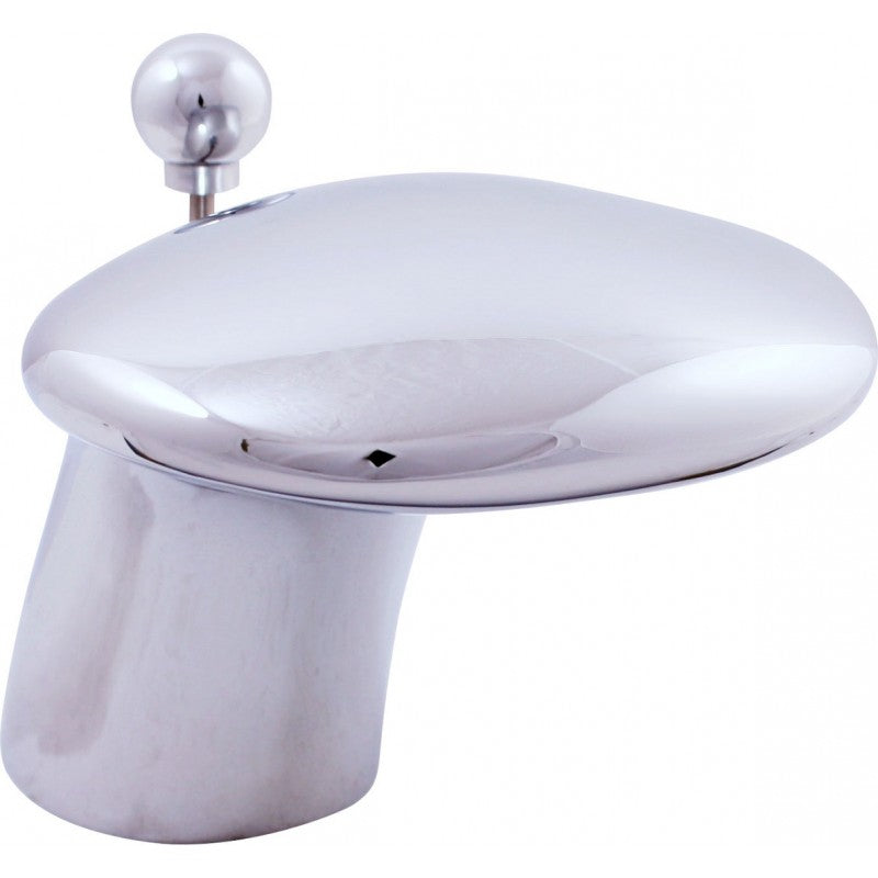 Miscelatore termostatico vasca a 3 fori con cascata in ottone cromato