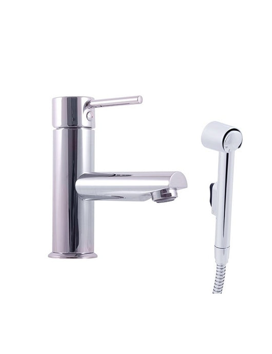 SEINA miscelatore bidet con doccetta in ottone cromato