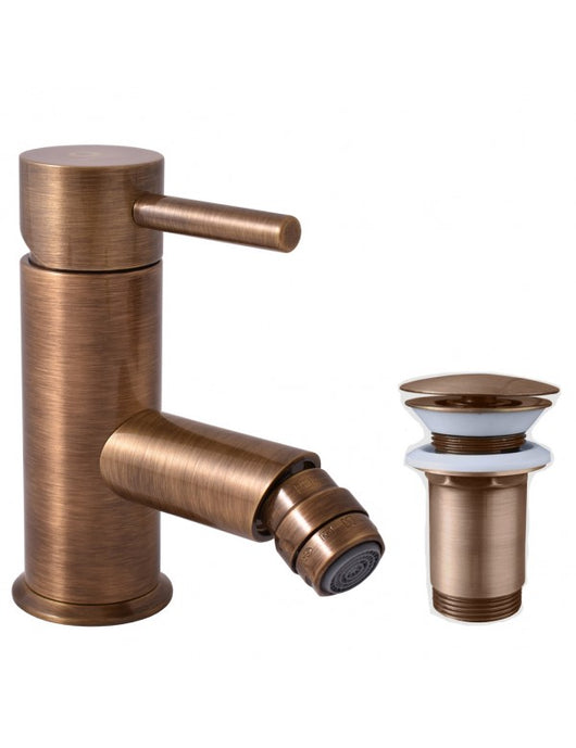 SEINA miscelatore bidet con sifone in ottone