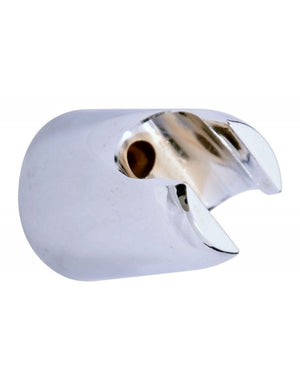 AMUR miscelatore doccia con doccetta di supporto fisso in ottone cromato