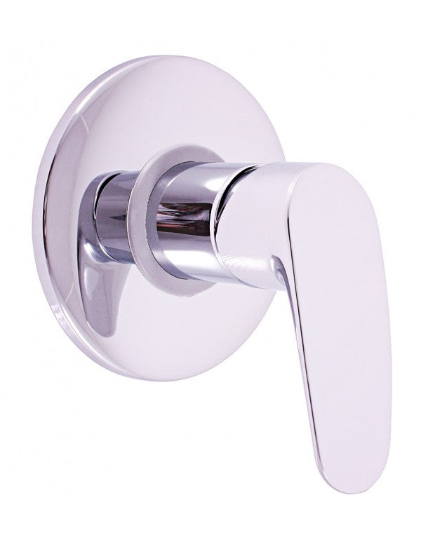 AMUR miscelatore doccia incasso in ottone cromato