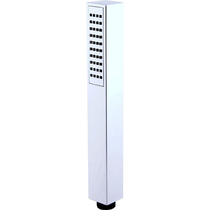 Miscelatore doccia da incasso con doccetta ROYAL impreziosita da pietra in ottone cromato