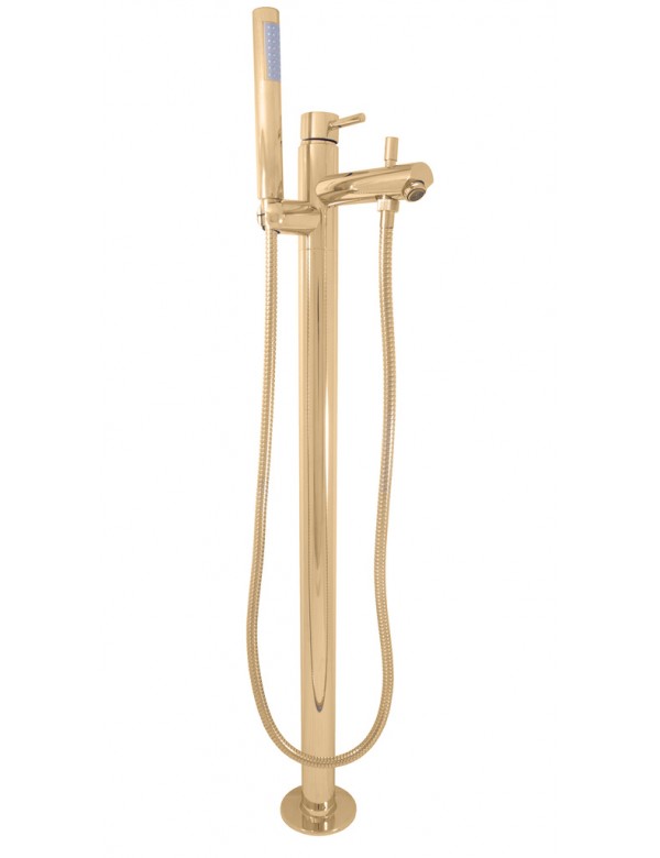 SEINA colonna doccia a colonna con doccetta 93,2 cm cromo oro
