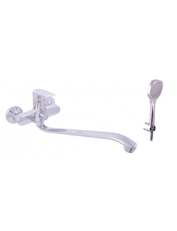 Miscelatore doccia COLORADO in ottone cromato con doccetta
