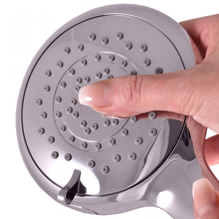 Miscelatore doccia economico con doccetta VLTAVA in ottone cromato