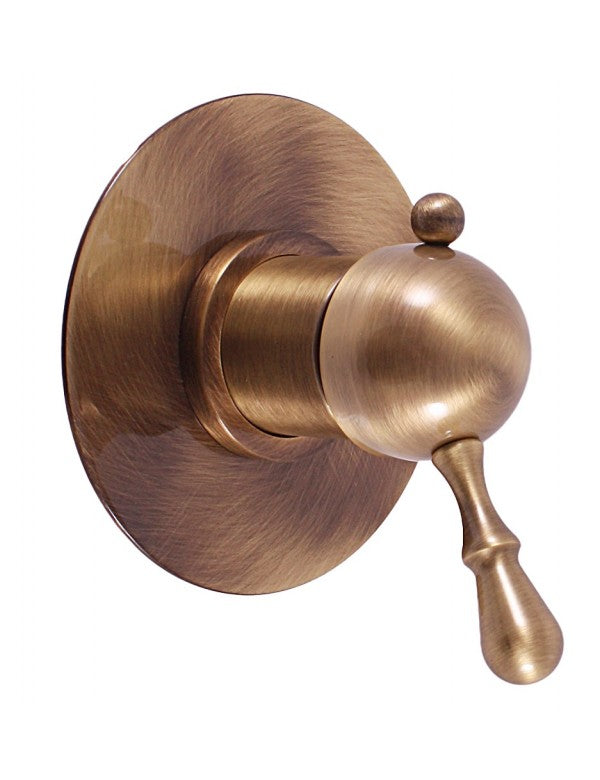 LABE miscelatore doccia incasso in ottone ⌀ 11 cm