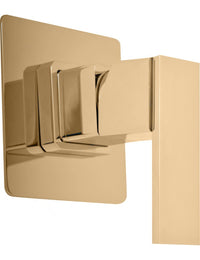 LOIRA miscelatore doccia incasso in ottone dorato