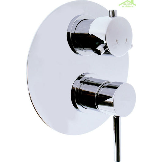 SEINA miscelatore doccia incasso con spegnimento automatico ottone cromato