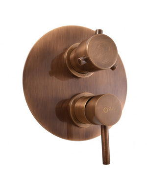 SEINA miscelatore doccia incasso con spegnimento automatico in ottone