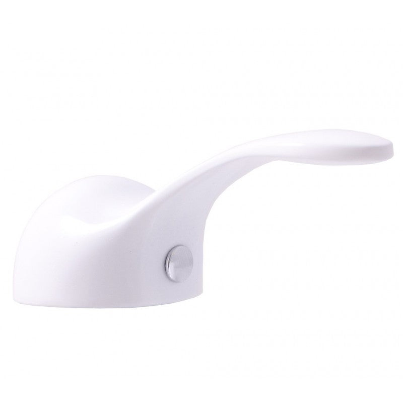 LABE miscelatore doccia a parete in ottone bianco dorato lucido