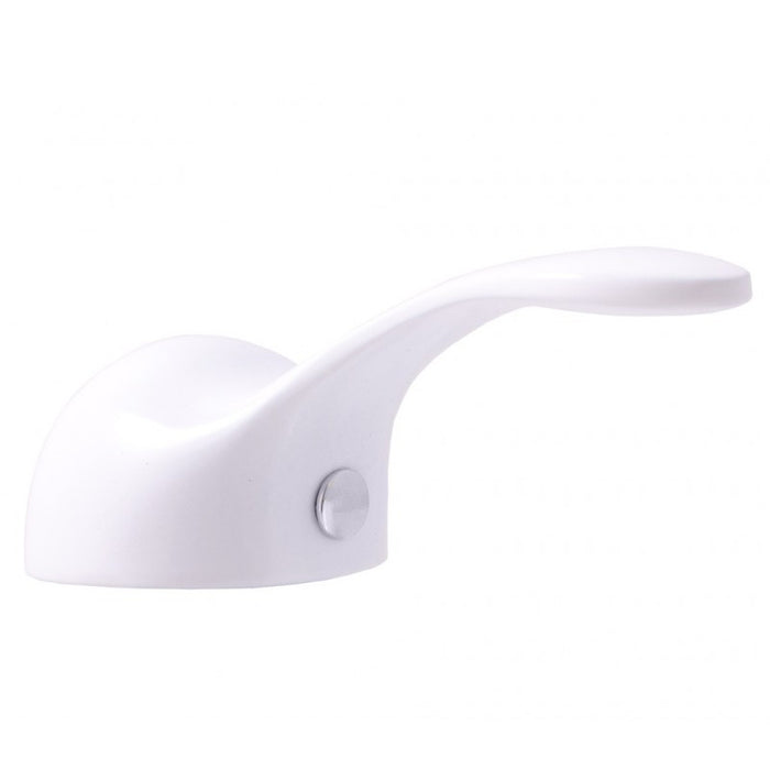 LABE miscelatore doccia a parete in ottone bianco dorato lucido
