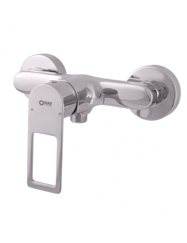 Miscelatore doccia NIL in ottone cromato