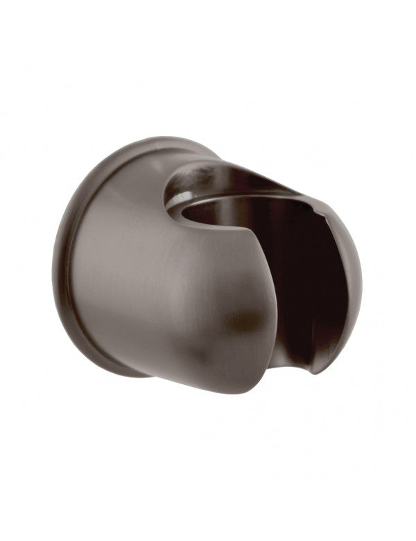 NIL miscelatore doccia in ottone grigio metallo spazzolato con doccetta