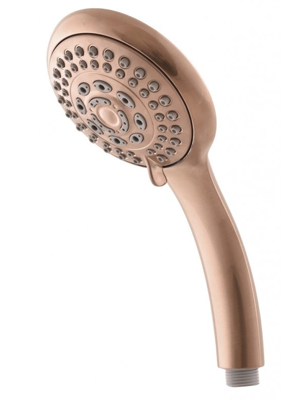 Miscelatore doccia NIL in ottone oro rosa spazzolato con doccetta