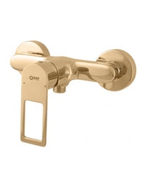 Miscelatore doccia NIL in ottone dorato