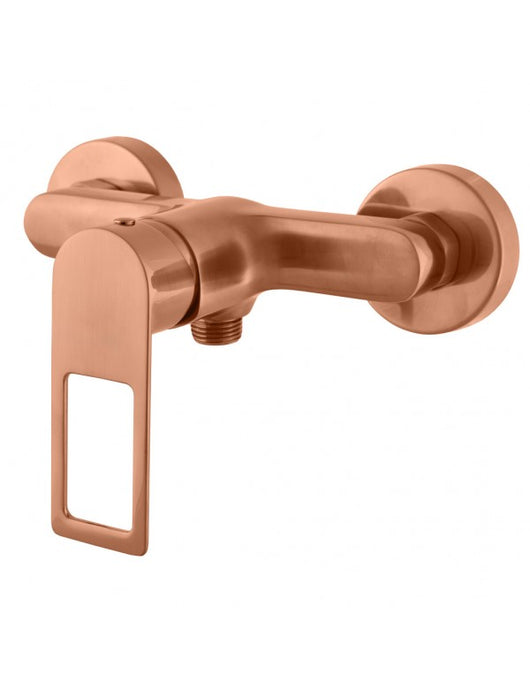 Miscelatore doccia NIL in ottone oro rosa spazzolato