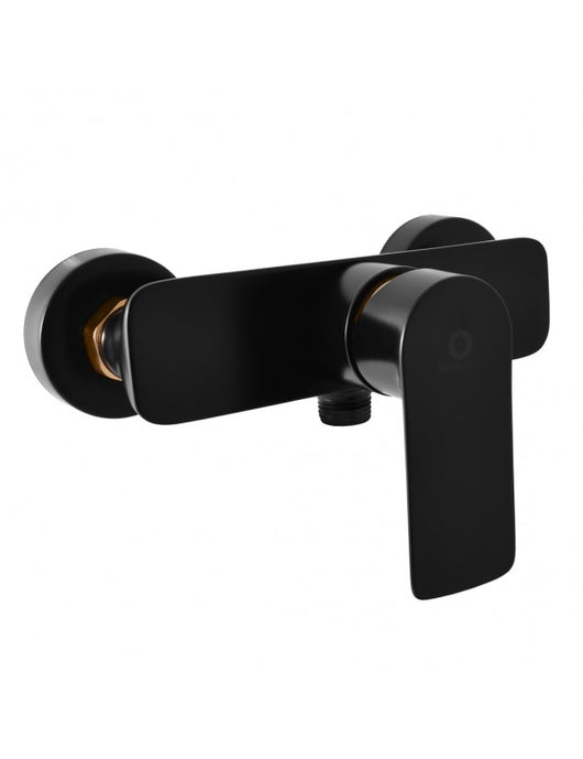 VLTAVA miscelatore doccia in ottone nero oro