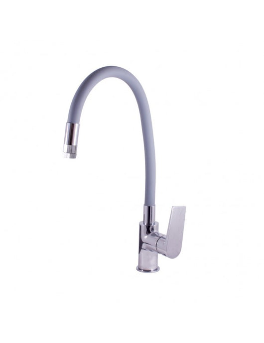 Miscelatore Lavello con Memory Foam Flessibile Grigio COLORADO H. 36 cm