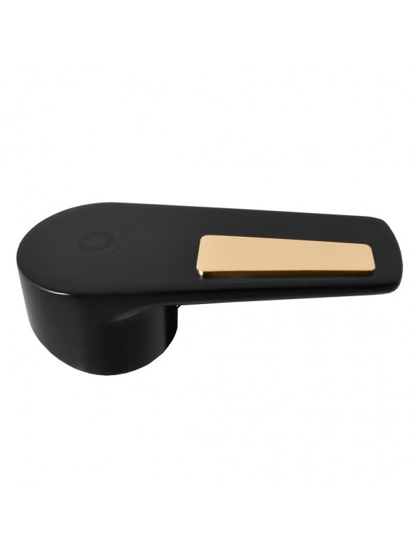 Miscelatore lavello in memory foam ottone nero opaco oro COLORADO H. 36 cm