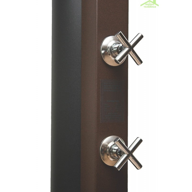 Miscelatore lavello flessibile a parete bianco con memory foam COLORADO H. 32,3 cm