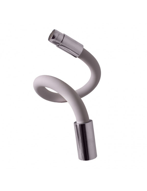 Lavabo flessibile sospeso grigio con memory foam COLORADO H. 27,4 cm