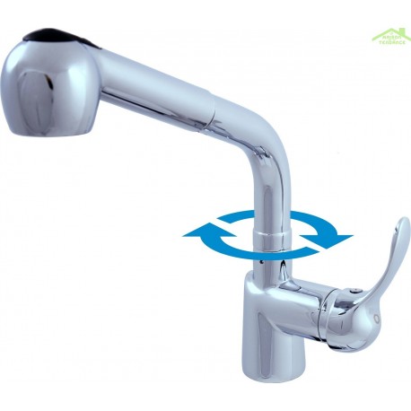 LABE miscelatore lavello con doccetta estraibile