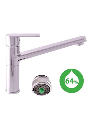 VLTAVA miscelatore economico per lavello girevole in ottone cromato