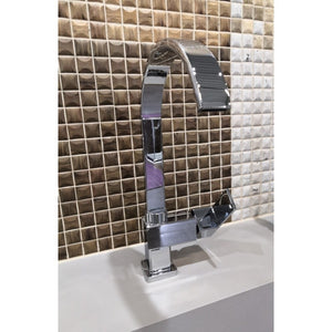 Miscelatore lavello girevole LOIRA 35,5 cm ottone cromato