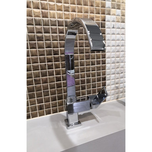 Miscelatore lavello girevole LOIRA 35,5 cm ottone cromato