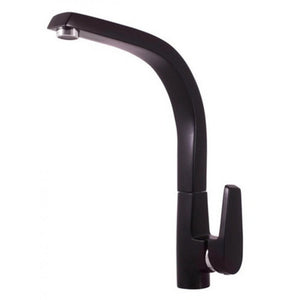 Miscelatore lavello girevole SLOVA in ottone nero opaco