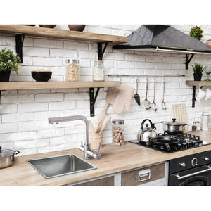 SEINA miscelatore lavello con separatore acqua potabile H.33,5 cm