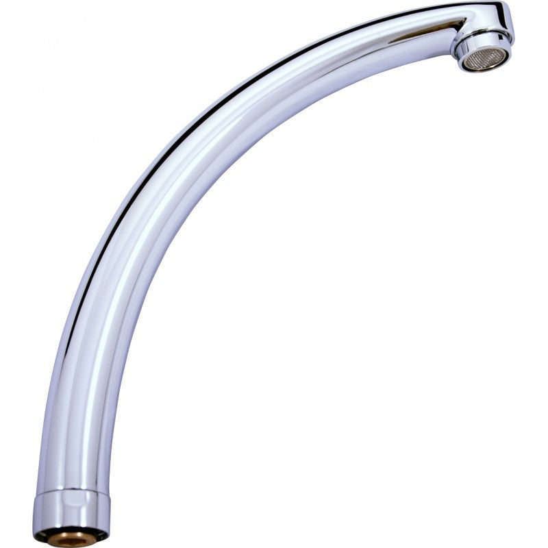 SEINA miscelatore lavello girevole in ottone cromato H. 28cm