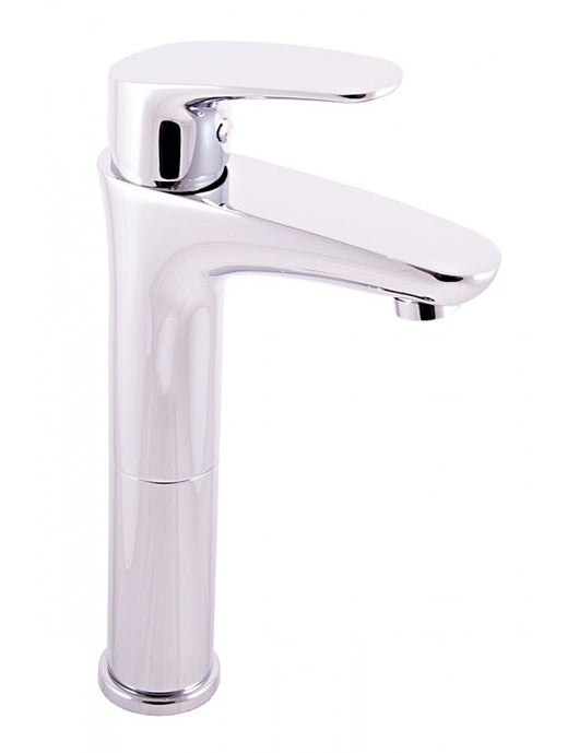 AMUR miscelatore lavabo lavabo in ottone cromato H. 26,5 cm