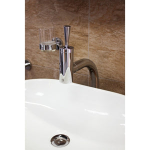 SEINA JOYSTICK Miscelatore lavabo alto 25,8 cm in ottone cromato