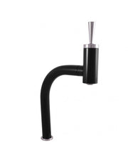 SEINA JOYSTICK Miscelatore lavabo 25,8 cm in ottone cromato nero