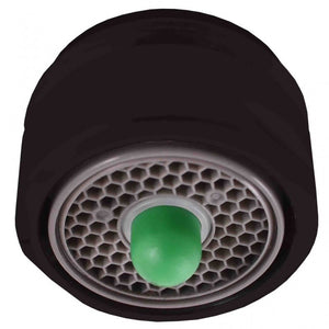 Miscelatore lavabo a parete VLTAVA in ottone nero