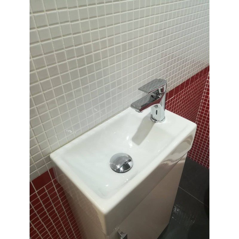 Miscelatore lavabo COLORADO in ottone cromato senza sifone