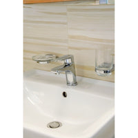 Miscelatore lavabo COLORADO in ottone cromato senza sifone