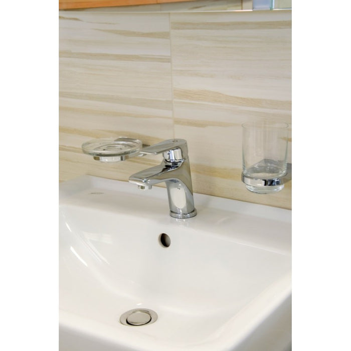 Miscelatore lavabo COLORADO in ottone cromato senza sifone